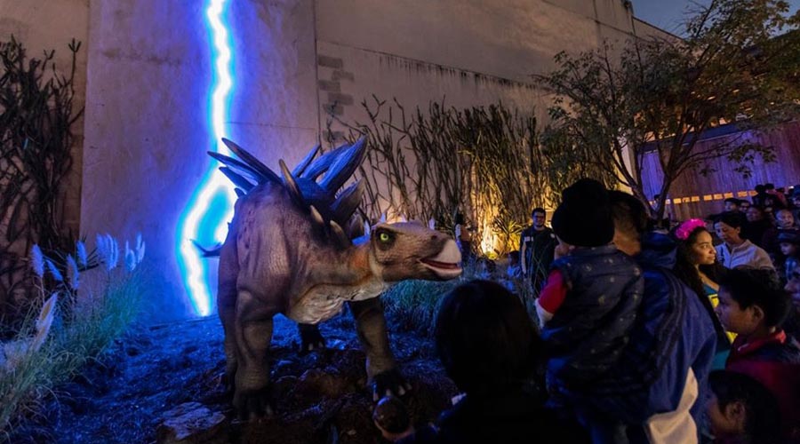 Del Jurásico, un dinosaurio hace escala en Oaxaca