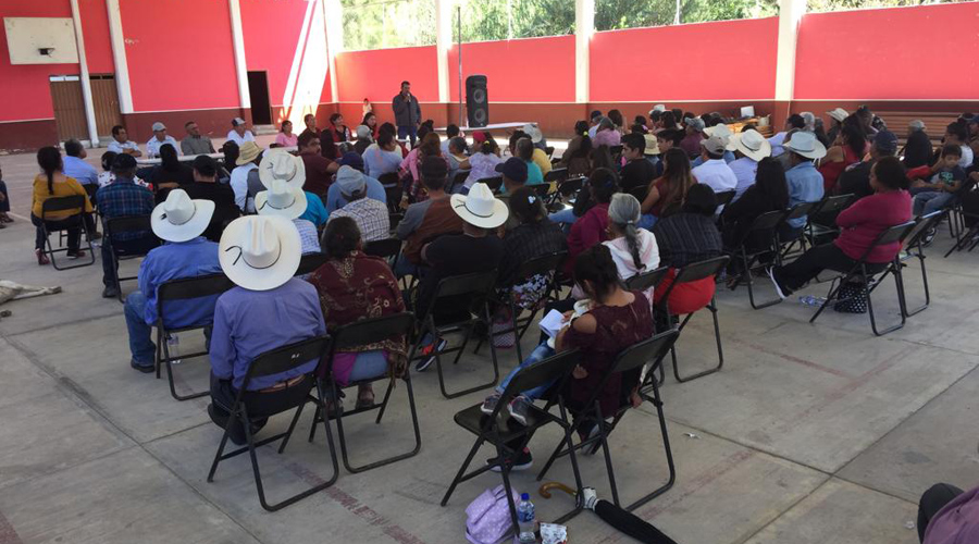 Piden validar elección en Santiago del Río | El Imparcial de Oaxaca