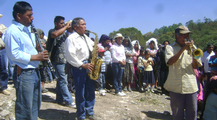 Resurge música de viento en localidades de la Mixteca