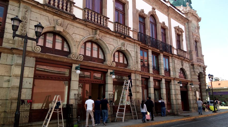 Recibe el Teatro Macedonio Alcalá mantenimiento general | El Imparcial de Oaxaca