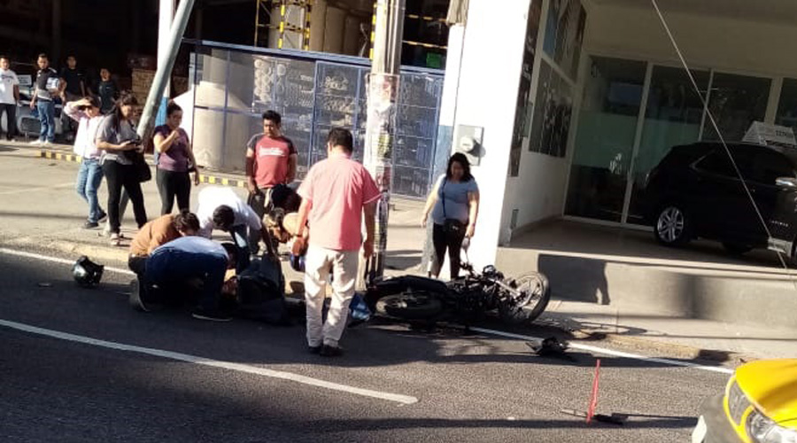 Motociclistas atropellados en Oaxaca | El Imparcial de Oaxaca