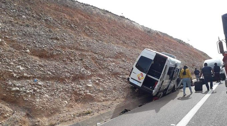 Fuerte accidente en Totolapan