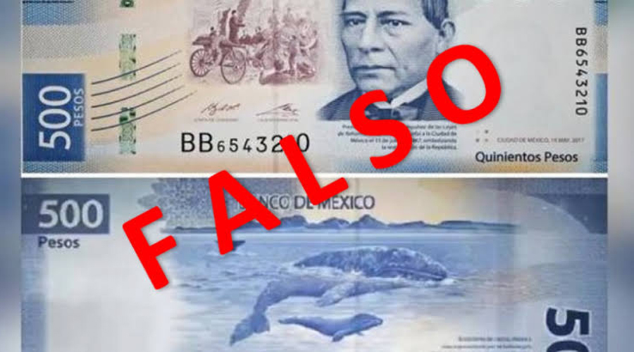 Alerta en Juchitán por billetes falsos