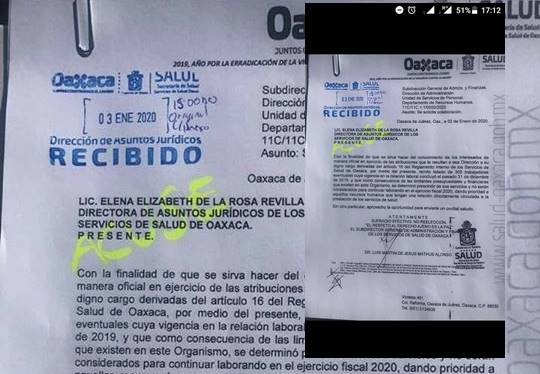 Prevén despido de mil trabajadores de salud para 2020