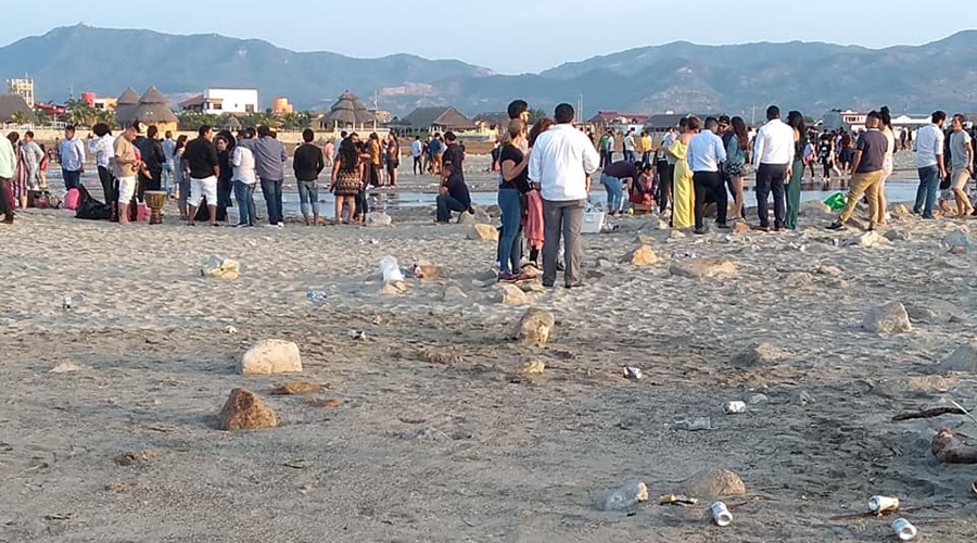 Vacacionistas contaminan las playas de Salina Cruz | El Imparcial de Oaxaca