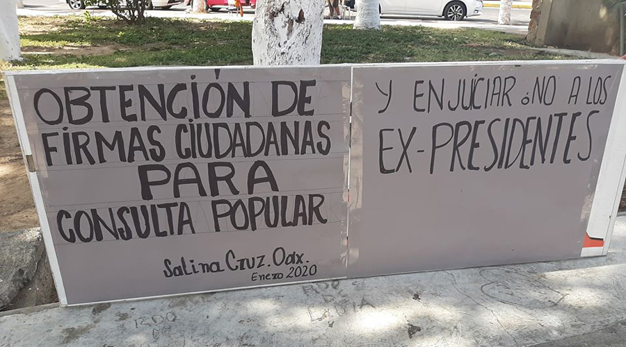 En Salina Cruz, exigen juicio político a ex presidentes | El Imparcial de Oaxaca