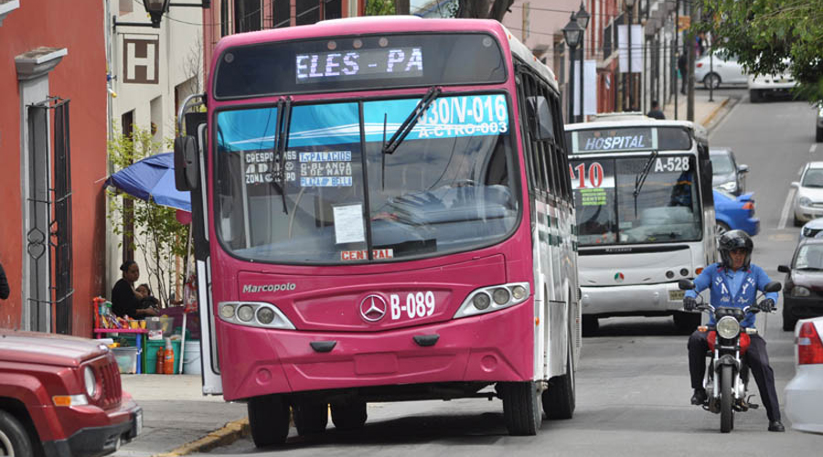 Un robo diario, en transporte público | El Imparcial de Oaxaca
