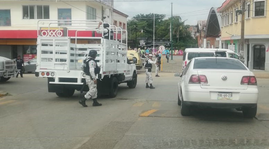 Guardia Nacional realiza operativo contra migrantes en Matías Romero | El Imparcial de Oaxaca