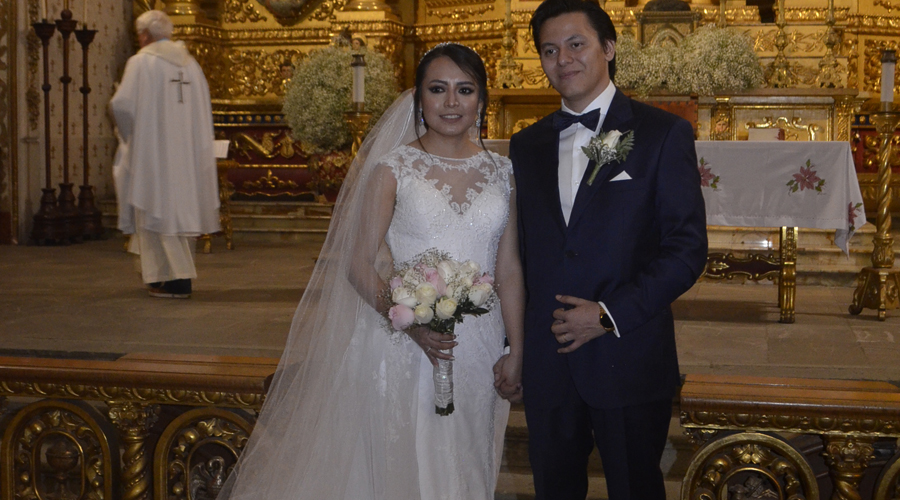 Jorge Luis y Lilia se unen en matrimonio