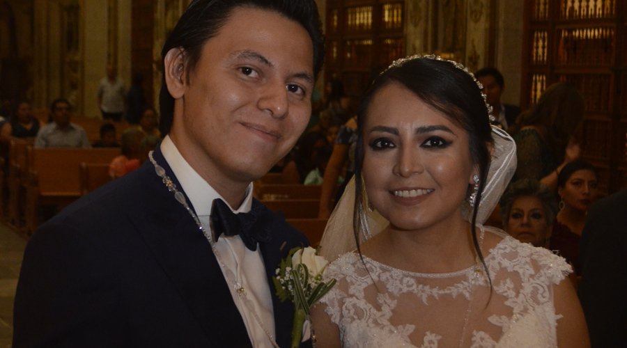 Jorge Luis y Lilia se unen en matrimonio