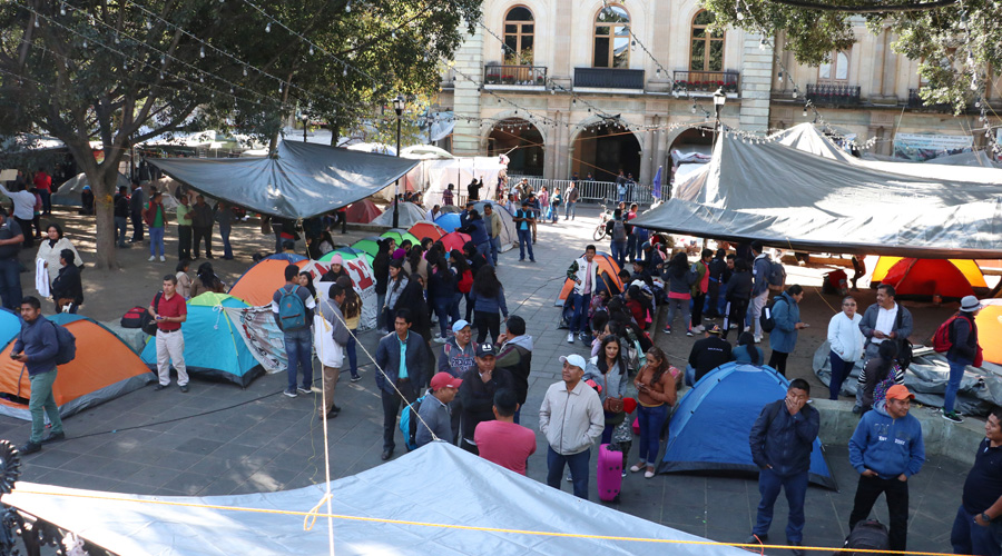 Anuncia Sección 22 nuevo paro y plantón en el zócalo | El Imparcial de Oaxaca