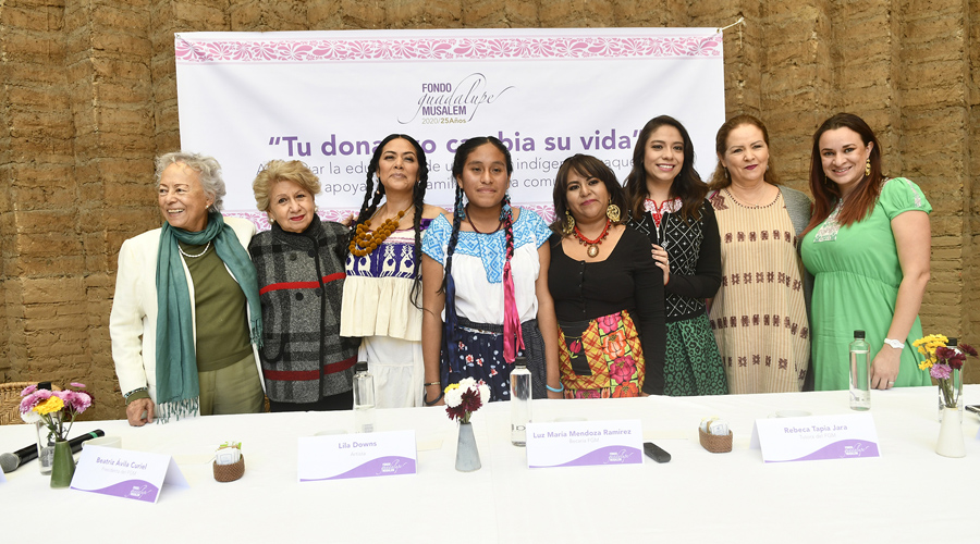 Fondo Guadalupe Musalem anuncia inició de campaña