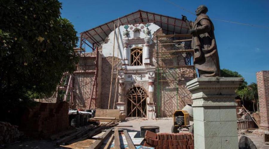 Por atender, cerca de 700 bienes afectados por los sismos en Oaxaca