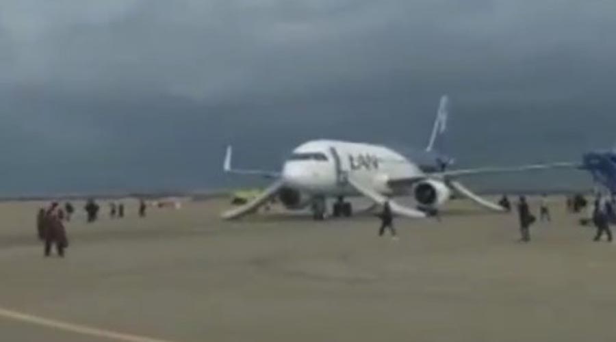 Video: Avión de pasajeros aterriza de emergencia en Perú por amenaza de bomba | El Imparcial de Oaxaca