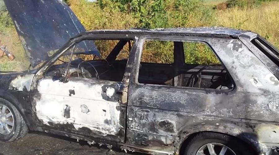 Vehículo se incendia en la carretera a Pishishi | El Imparcial de Oaxaca