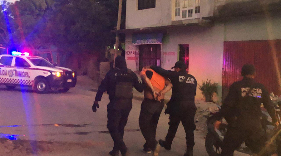 Tras balacera, cae con droga en Juchitán