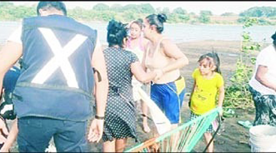 Rescatan cadáver en el río El Papaloapan