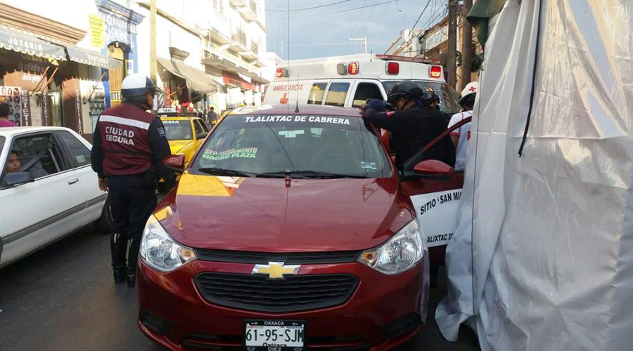 Agreden con arma blanca a taxista de ruta foránea | El Imparcial de Oaxaca