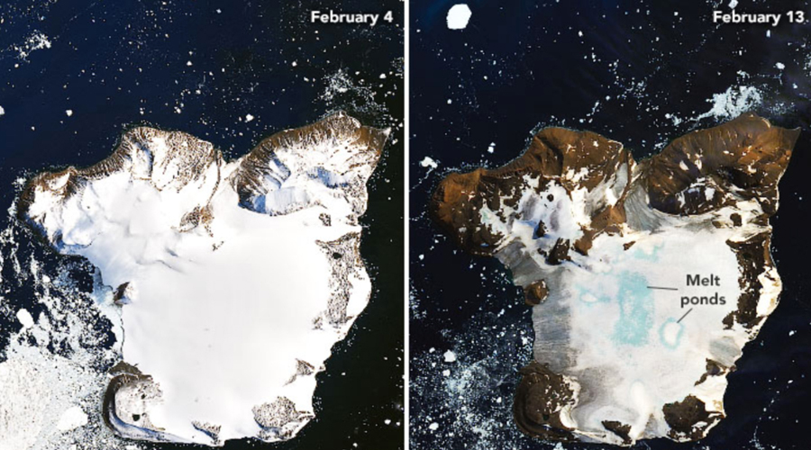 La NASA muestra imágenes sobre derretimiento de la Antártida | El Imparcial de Oaxaca