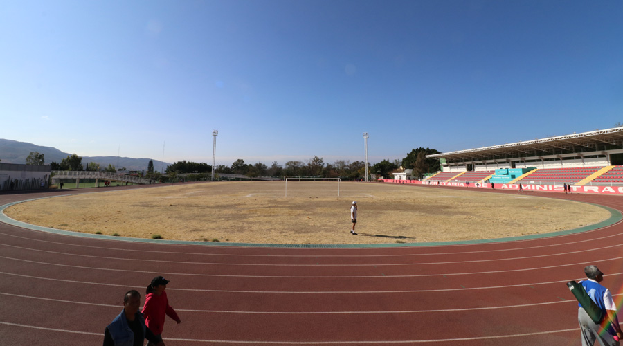 En grave deterioro, instalaciones del Polideportivo “Venustiano Carranza”