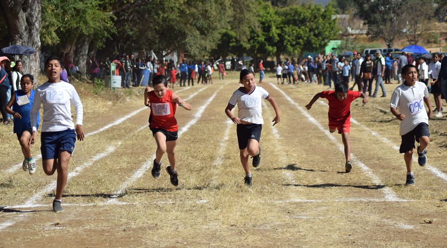 En Cuilápan se vivió la convivencia deportiva escolar