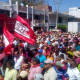 La Coalición Obrera Campesina Estudiantil del Istmo marcha en Juchitán