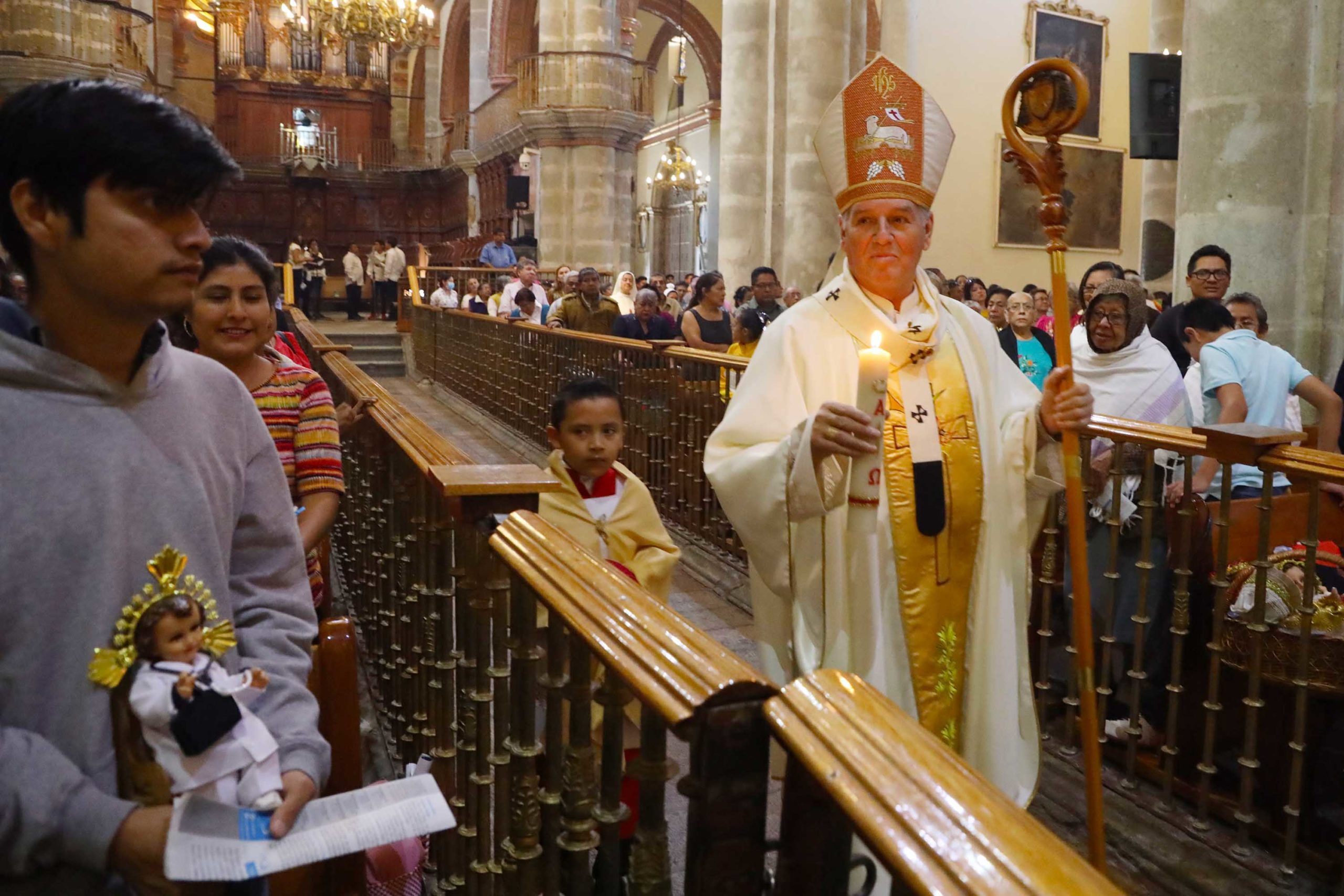 Católicos celebran la Candelaria en Oaxaca