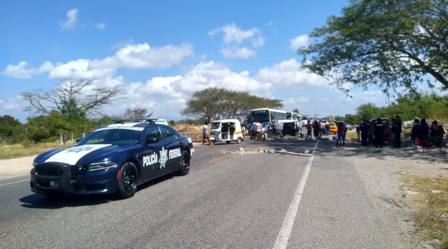 En el Istmo con bloqueo exigen atención del Estado