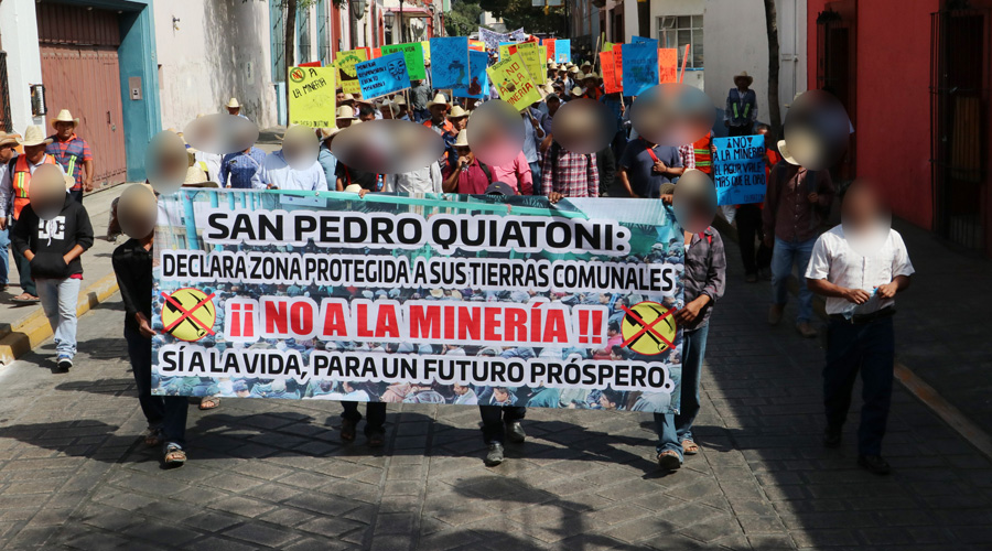 Protestan habitantes de Quiatoni, Oaxaca contra la explotación minera | El Imparcial de Oaxaca