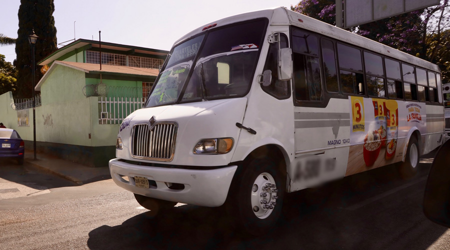 106 unidades de transporte, ¡irregulares! | El Imparcial de Oaxaca
