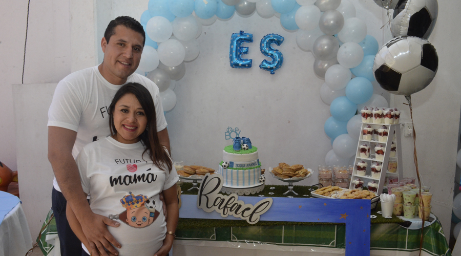 Lorena espera la llegada de su primer hijo