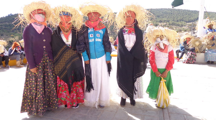 Quieren preservar las máscaras de carnaval en Putla, Oaxaca