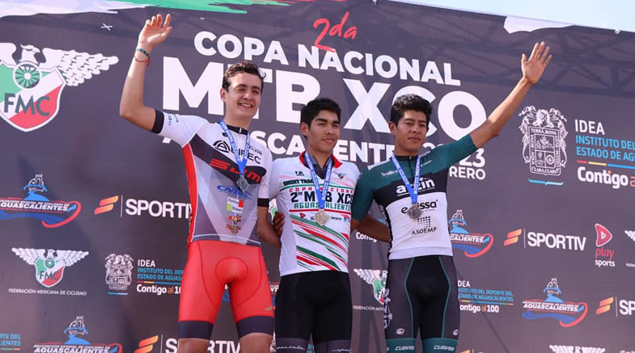 Ciclista Oaxaqueño brilla en Copa Nacional