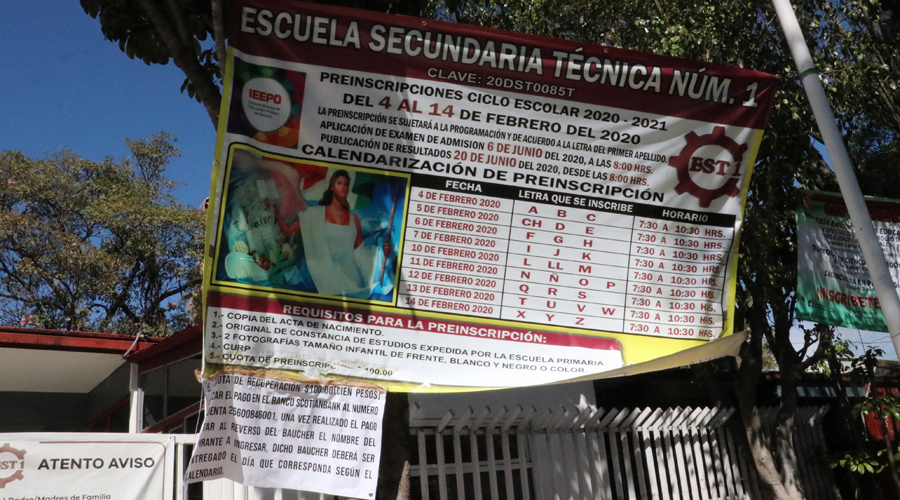 Imponen cuotas en escuelas de la ciudad oaxaqueña | El Imparcial de Oaxaca