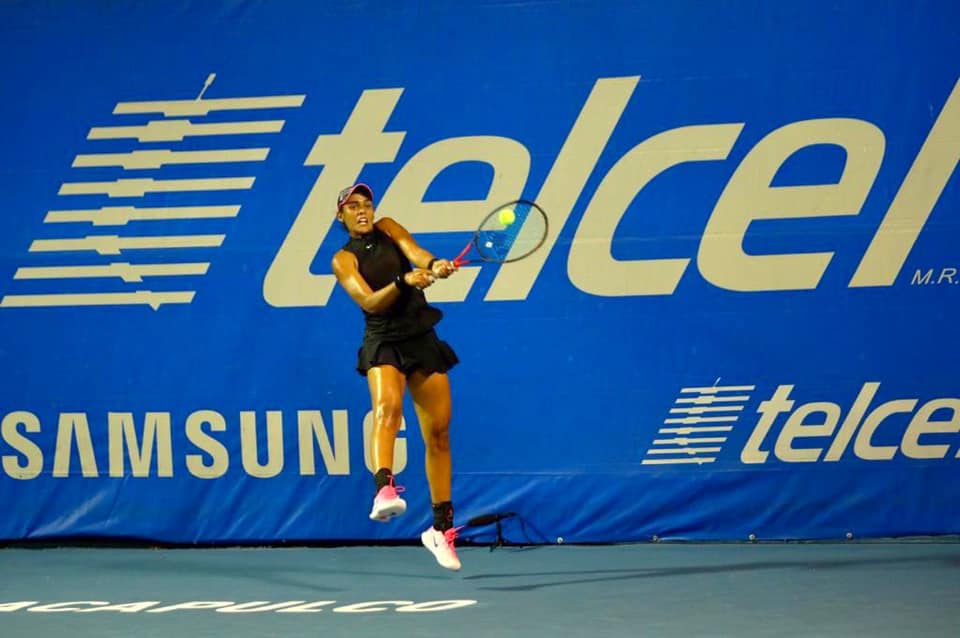Termina participación de María José Portillo en primera fase de Abierto Mexicano Telcel de Tenis