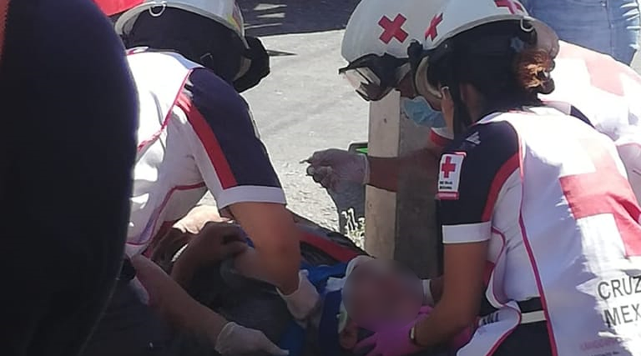 Motociclista derrapa en el centro de la ciudad de Oaxaca | El Imparcial de Oaxaca