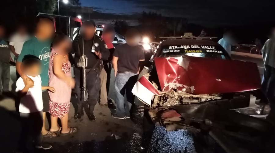 Violenta colisión en la carretera 190 | El Imparcial de Oaxaca