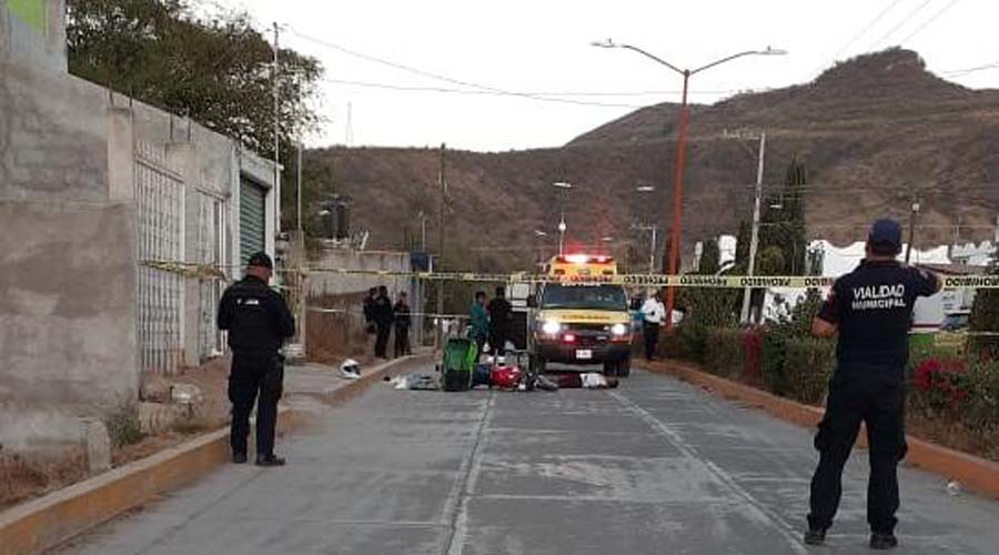 Mujer muere atropellada por un motociclista en Huajuapan