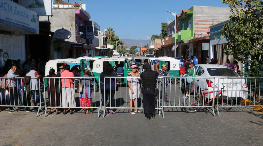 En Zaachila protestan maestros de la S-22 | El Imparcial de Oaxaca