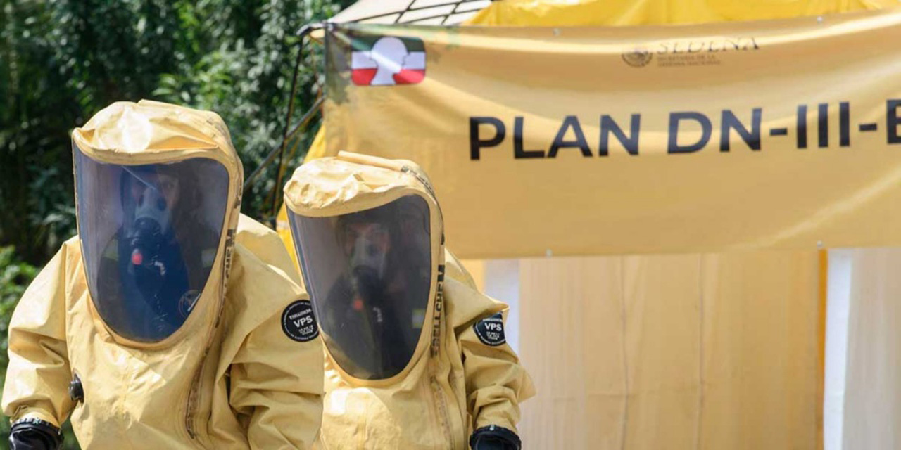 México alista Plan DN-III ante contingencia de salud por Covid-19