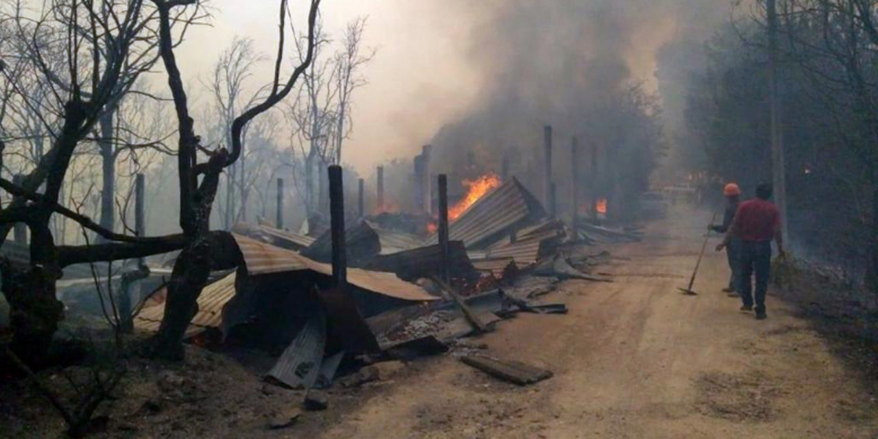 Incendio se sale de control en Jaltianguis | El Imparcial de Oaxaca