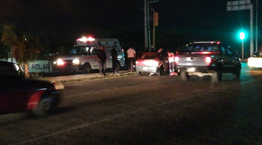 Accidente en la carretera transístmica deja una mujer lesionada