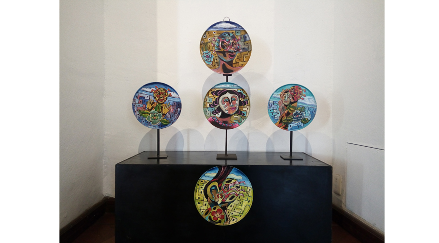 Crispín Valladares recrea a México en Galería Arte Oaxaca | El Imparcial de Oaxaca