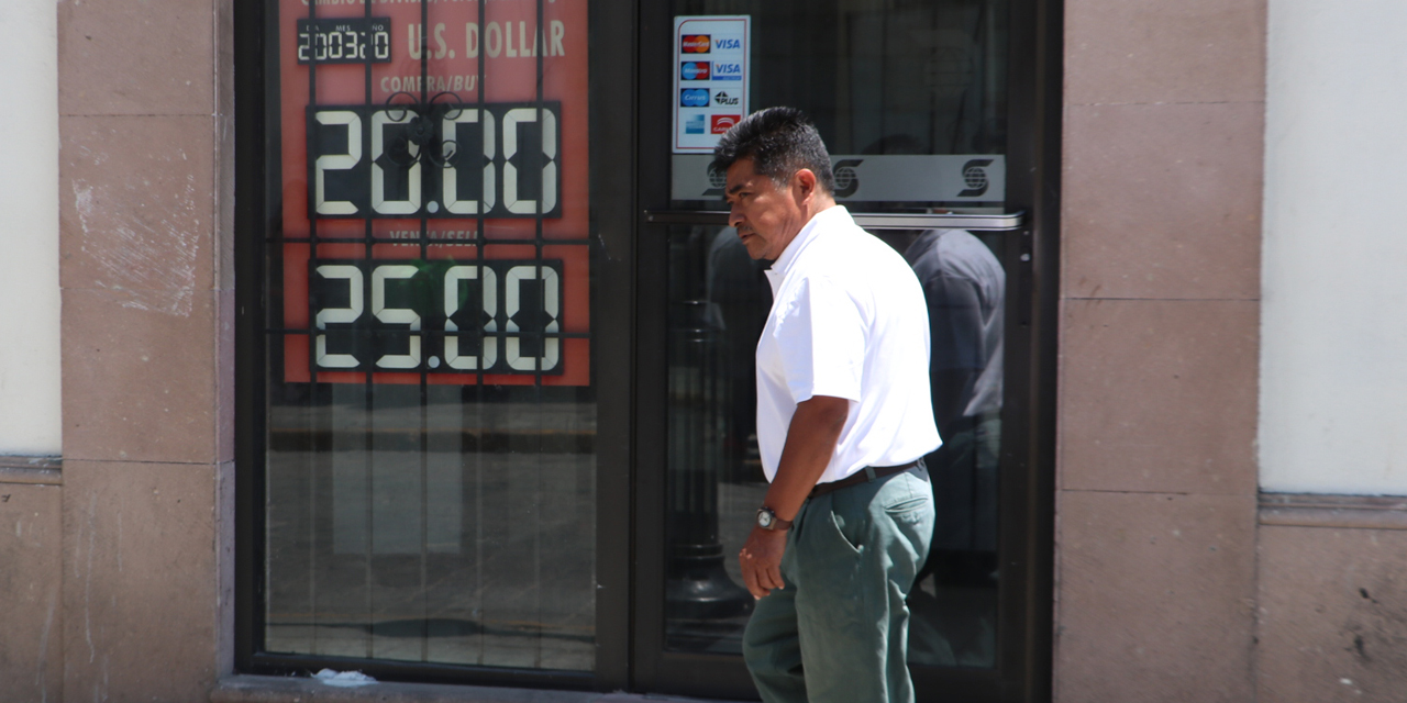 El dólar rebasó este lunes los 25 pesos; afectará a constructores | El Imparcial de Oaxaca
