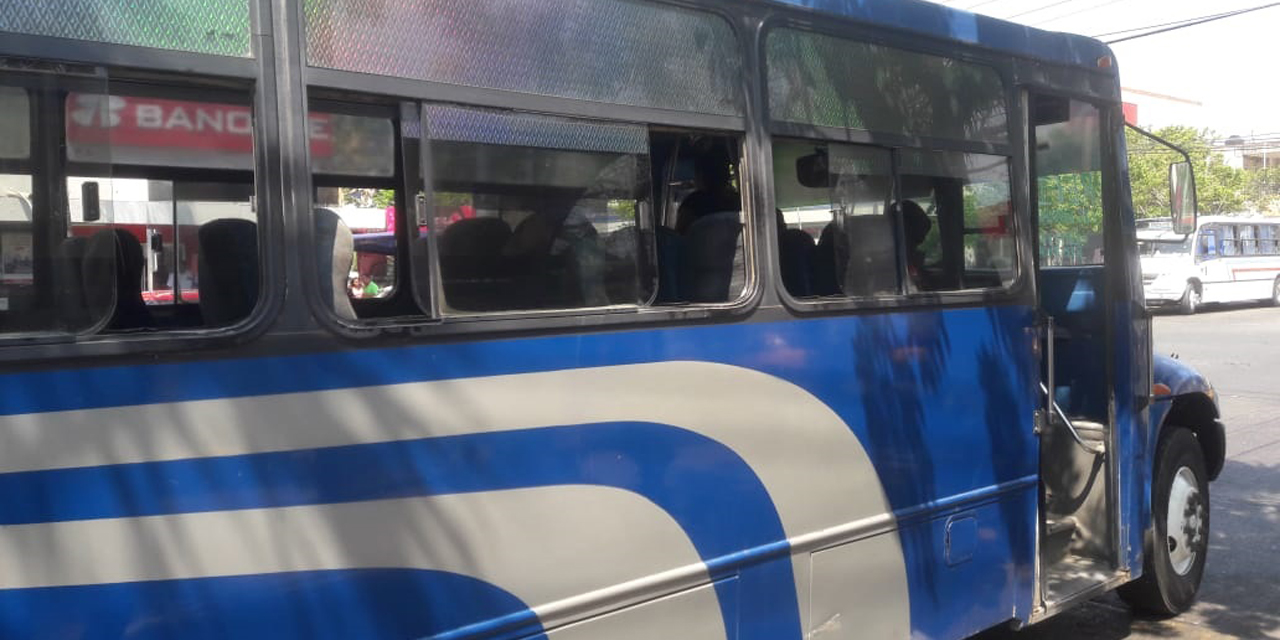 Por Covid-19, sólo trabajarán 60 urbanos en Salina Cruz