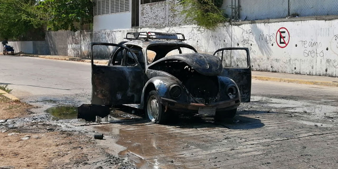 Se incendia automóvil en Puerto Escondido | El Imparcial de Oaxaca