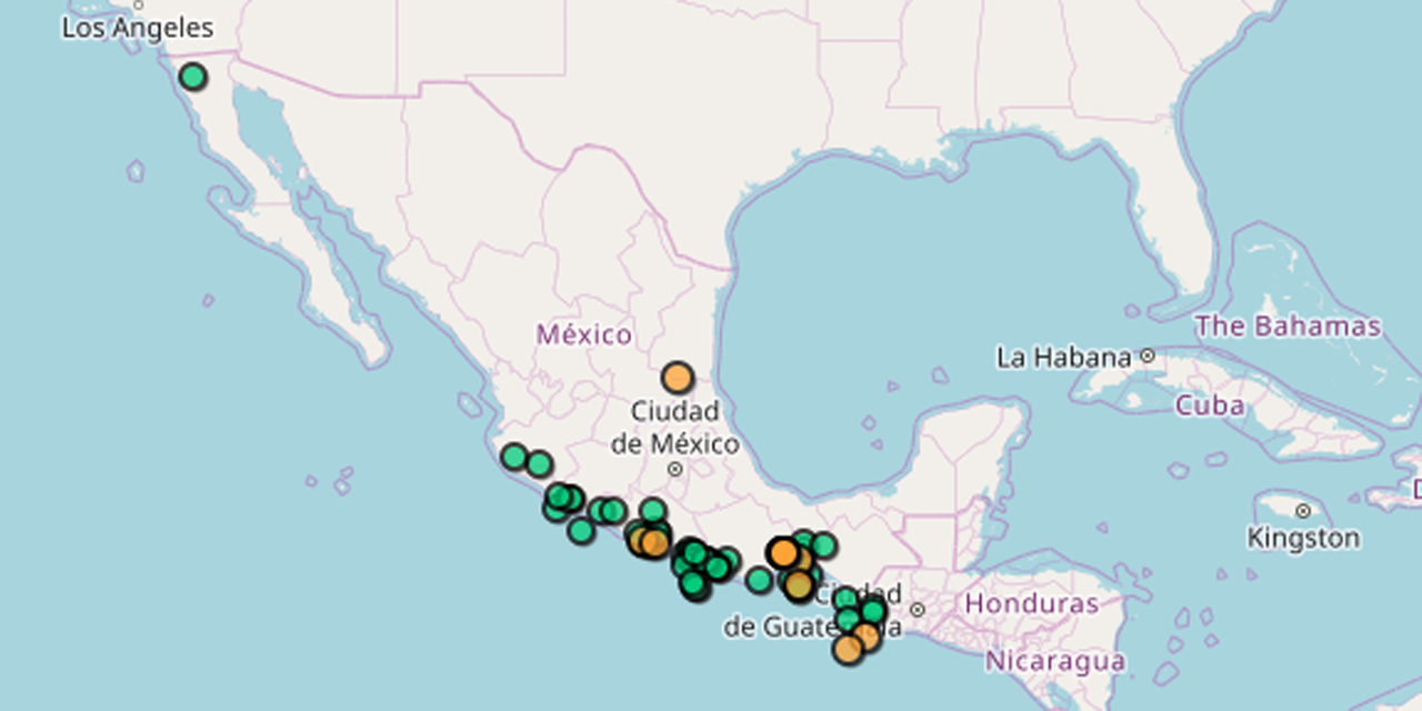 Cuatro sismos en menos de 4 horas en el Istmo | El Imparcial de Oaxaca