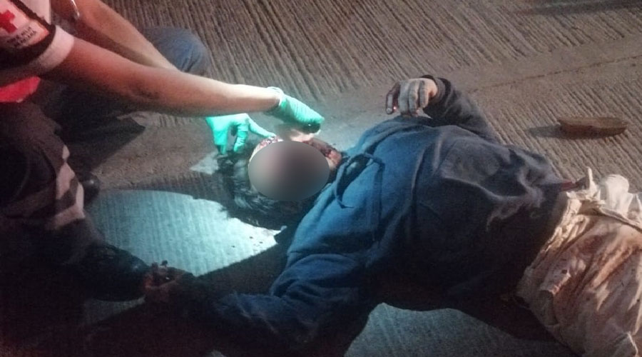 Golpean a hombre en San Antonio de la Cal