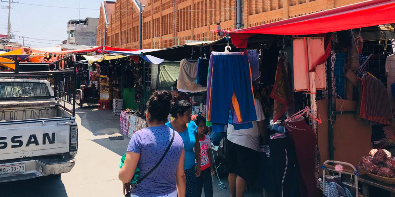 El Mercado Público de Juchitán trabaja con normalidad