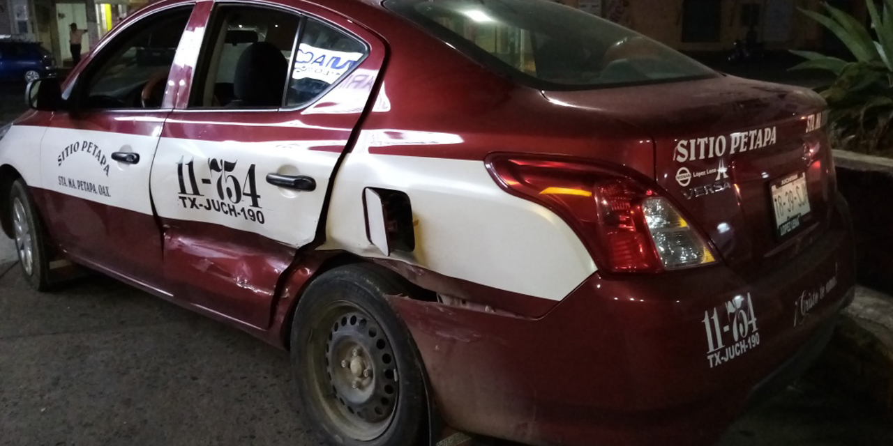 Taxista ebrio provoca accidente en Matías Romero | El Imparcial de Oaxaca